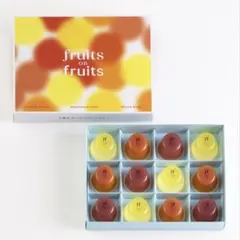 即発送可能　ユーハイム　fruits on fruits 2層仕立てゼリーのサムネイル