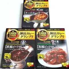 【3種】神田カレーグランプリ レトルトカレーのサムネイル