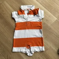 Polo Ralph Lauren ストライプロンパース 6M
