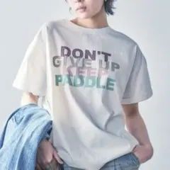 【BAYFLOW】新品 ロゴプリント 半袖Tシャツ ホワイト
