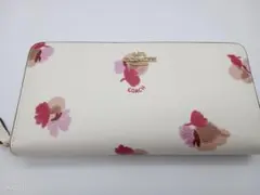 新品 COACH コーチ 長財布 ロングウォレット ラウンドファスナー