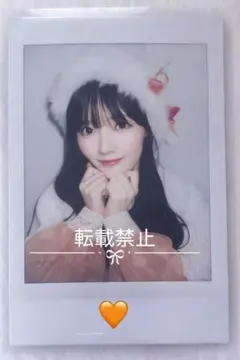 CUTIE STREET 川本笑瑠 クリスマス衣装 撮り下ろしチェキ