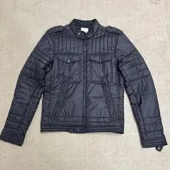DIESEL ブラック キルティング ライダージャケットのサムネイル