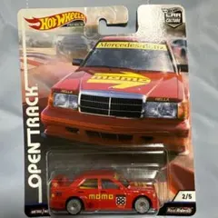 ホットウィール　Mercedes-Benz 190E 2.5-1.6 momo