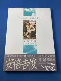 安倍吉俊 灰羽連盟画集 グリの街、灰羽の庭で 帯付き ハガキ付き