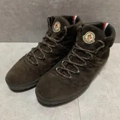 MONCLER ブラウン ハイカット スウェード　ブーツ　サイズ41のサムネイル