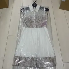 Andy ホワイト ノースリーブ ドレス S