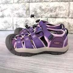 キーン ニューポート H2 パープル 19.5 サンダル キッズ 子供 KEENのサムネイル