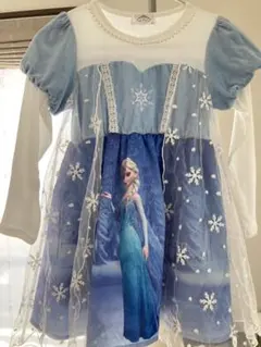 MAJOLICAアナと雪の女王エルサ長袖ドレス130