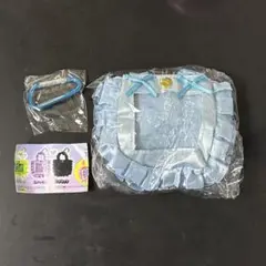 ミニチュア 推しごとバッグ ブルー 水色 シープラ ガチャ