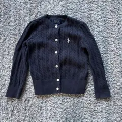 Polo Ralph Lauren ダークネイビー カーディガン 3T おまけ付