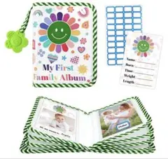 新品❣️My First Family Album ベビー用 フォトアルバムのサムネイル