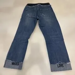 VARIED LOVE 刺繍デニムパンツ　スコットクラブ