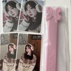 NiziU ミイヒ　うちわグリップ　トレカ