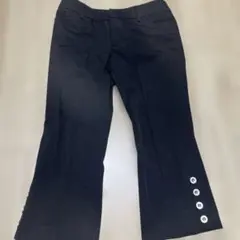 【イネド新品美品】七分丈レディース カジュアルパンツ