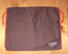 COACH 巾着袋 保存袋 茶色のサムネイル