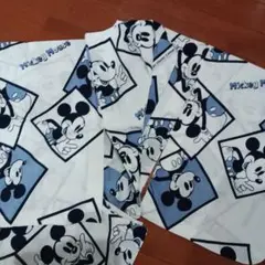 ミッキーマウス 浴衣単品 ホワイトブルー