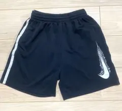 Nike DRI-FIT ブラックハーフパンツ キッズ用