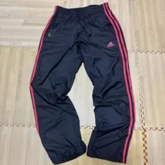 adidas アディダス トラックパンツ ネイビー ピンク Y2Kのサムネイル
