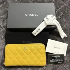 CHANEL マトラッセ パテント レッド 長財布 15308363 カード付 - メルカリ