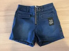 JENNI LOVE 150 cm ダークブルー デニムショートパンツ