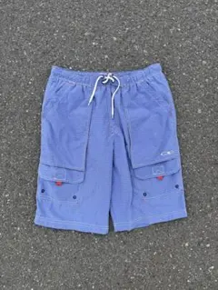 90s Ocean Pacific チェックショーツ　ブルーのサムネイル
