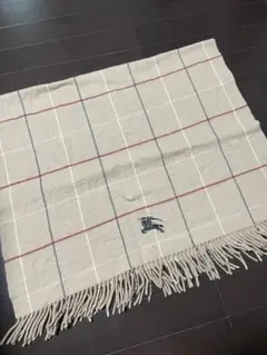 BURBERRY チェック柄 ウール ストール 膝掛けのサムネイル