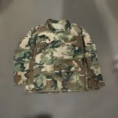 迷彩 ミリタリージャケット コットン混紡