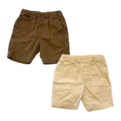 UNIQLO 半ズボン XSサイズ 2色セット