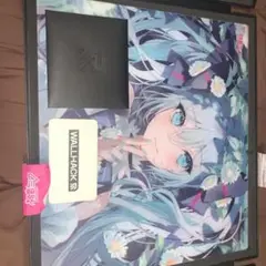 WALLHACK sp004 初音ミク　ガラスマウスパッド