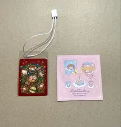 サンリオ　クリスマスカード　キキララステッカー　2点セット
