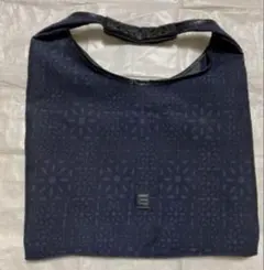希少✨　美品　ゲンテン　ワンショルダー　トートバッグ　トワル・カットワークのサムネイル