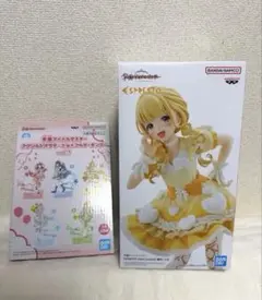 学園アイドルマスター フィギュア　アクリルジオラマ　藤田ことね　2種セット