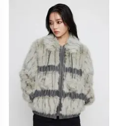 わらびもち様専用　LAGUAGEM POMPOM FAUX ファージャケット