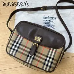 Burberrys ショルダーバック　ロゴプレート　シャドウホース　ノバチェック