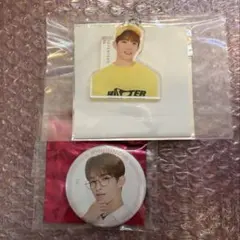 SEVENTEEN ドギョム アクリルキーホルダー 缶バッジ セット