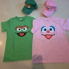 セサミストリート Tシャツとキャップ 2枚セットのサムネイル