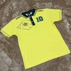 umbro ブラジル代表 1994W杯 優勝モデル 復刻デザイン ポロシャツ O
