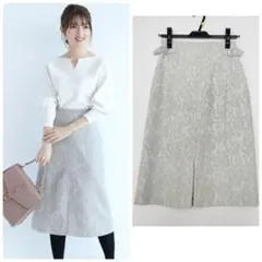 新品♡アプワイザーリッシェ♡サイドベルトレースボンディングスカート サイズ0