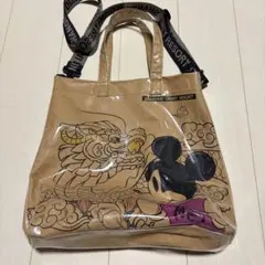 上海ディズニー限定 ミッキー 龍 トートバッグ