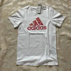 最終お値下げ❣️未使用品❣️adidas ホワイト Tシャツ S