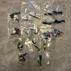 【匿名配送:新品未開封】仮面ライダー HGレジェンドライダーシリーズ 7体セット