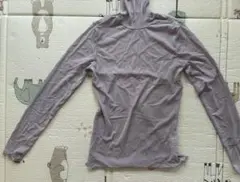 【未使用】GRL タートルネックメロウシアートップス パープル S