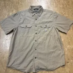 Carhartt カーハート 半袖ワークシャツ ベージュのサムネイル