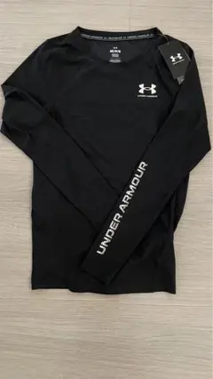 アンダーアーマー ヒートギアコンプレッションシャツ黒UNDER ARMOUR