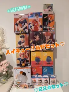 超断捨離‼️ ハイキュー‼︎ 烏野セット♡ 売り切り‼️開封品も傷なし美品❣️