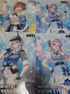 勝利の女神：NIKKE スノーホワイト A4クリアファイル 2枚セット