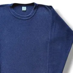 70s VINTAGE THERMAL NAVY USA製 長袖 サーマルのサムネイル