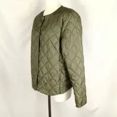 UNIQLO　パフテック　キルティングジャケット　L　オリーブ　B4974