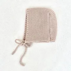 MONBEBE モンベベ 韓国子供服 ボンネット ベビー ピンク